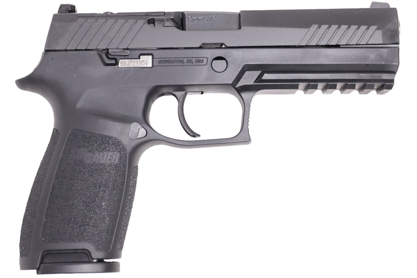 SIG SAUER P320 9mm Full-Size Optic Ready Pistol with Five 17 Round Mags and TacPro Bag